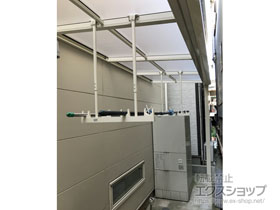 のテラス屋根 ソラリア F型 テラスタイプ 単体 積雪〜20cm対応 施工例