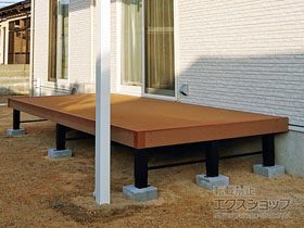 のウッドデッキ マージウッドデッキ 施工例