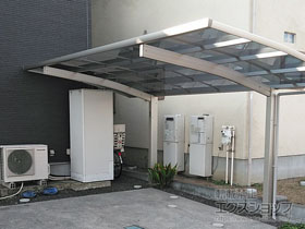 のカーポート プレシオスポート 積雪〜20cm対応 施工例