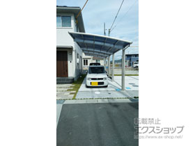 のカーポート レイナポートグラン 縦連棟　積雪〜20cm対応 施工例