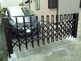 のカーゲート トリップゲートII N型 ノンキャスター 片開き 32S 施工例