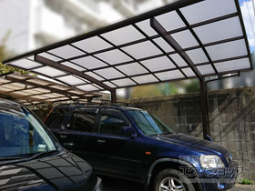 のカーポート プレシオスポート 積雪〜20cm対応 施工例