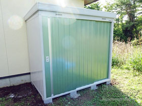 の物置・屋外倉庫 ネクスタ 多雪地型 2210×1370×2075 NXN-30S-OG 施工例