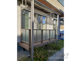 のウッドデッキ 樹ら楽ステージ 施工例
