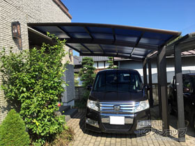 のカーポート レイナポートグラン　積雪〜20cm対応 施工例