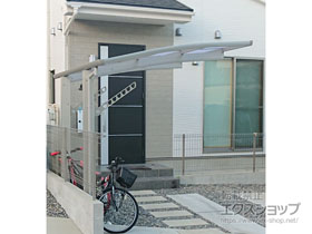 のサイクルポート・駐輪場 プレシオスポート ミニ 積雪〜20cm対応 施工例