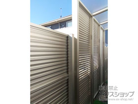 のテラス屋根 アウタールーフ 5型 多機能ルーバー Aタイプ 積雪〜20ｃｍ対応 施工例