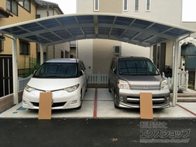 のカーポート レイナツインポートグラン　積雪〜20cm対応 施工例