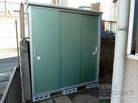 の物置・屋外倉庫 エスモ 一般型 1797×900×1959（ESE-1809A） ESE-1809A-EG 施工例