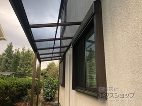 のテラス屋根 ソラリア F型 テラスタイプ 連棟 積雪〜20cm対応 施工例