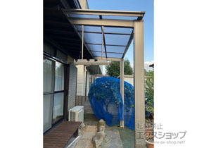 のテラス屋根 フーゴF 独立テラスタイプ 単体 積雪〜20cm対応 施工例