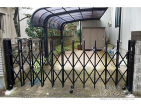 のカーゲート トリップゲートII 2型 スタンダード ノンレール 片開き 30S 施工例