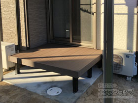 のウッドデッキ マージウッドデッキ 施工例
