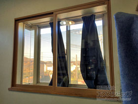 の二重窓（内窓） プラマードU 引違い窓 2枚建 施工例