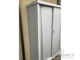 の物置・屋外倉庫 シンプリー 一般型 1100×415×1603（MJX-114D-P） MJX-114D-P-FS 施工例