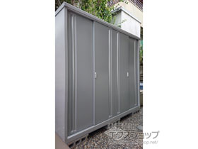 の物置・屋外倉庫 シンプリー 一般型 2160×615×1903 MJX-216E-FS 施工例