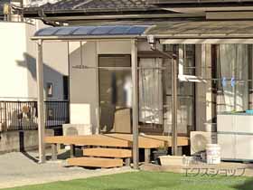 のテラス屋根 ソラリア R型 テラスタイプ 単体 積雪〜20cm対応 施工例