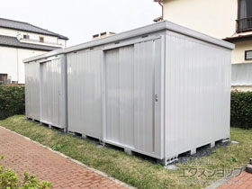 の物置・屋外倉庫 ネクスタ大型 一般型 3580×2630×2375 NXN-94H-【MG】 施工例