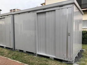 イナバの物置・収納・屋外倉庫 ネクスタ大型 一般型 3580×2630×2375 NXN-94H-【MG】 施工例
