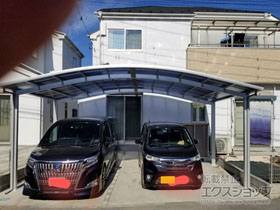 のカーポート レイナツインポートグラン　積雪〜20cm対応 施工例