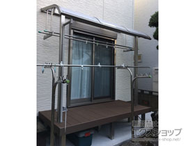 のテラス屋根 ソラリア R型 テラスタイプ 単体 積雪〜20cm対応 施工例