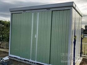 の物置・屋外倉庫 ネクスタ 多雪地型 3050×2210×2375（NXN-65H） NXN-65H-OG 施工例