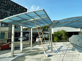 YKKAPのカーポート レイナポートグラン　積雪～20cm対応 施工例