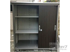 ヨドコウの物置・収納・屋外倉庫 エスモ 一般型 1797×750×1959 ESE-1807A-DW 施工例