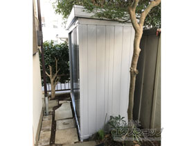 の物置・屋外倉庫 ネクスタ 一般型 2210×950×2020（NXN-21S） NXN-21S-PG 施工例