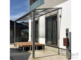 のテラス屋根 ソラリア F型 テラスタイプ 単体 積雪〜20cm対応 施工例