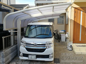 のカーポート プレシオスポート アルファ 積雪〜20cm対応 施工例