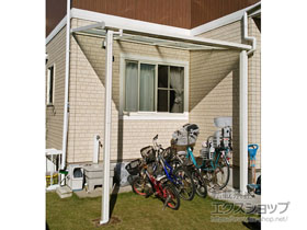 のテラス屋根 ソラリア F型 テラスタイプ 単体 積雪〜20cm対応 施工例