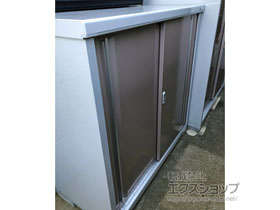 の物置・屋外倉庫 シンプリー 一般型 1320×615×1303（MJX-136C） MJX-136C-AR 施工例