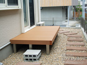 のウッドデッキ マージウッドデッキ 施工例