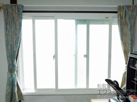 の二重窓（内窓） インプラス ダストバリア仕様 引違い窓 2枚建 施工例