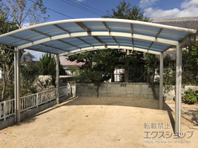 のカーポート レイナツインポートグラン　積雪〜20cm対応 施工例