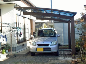 のカーポート プレシオスポート 積雪〜20cm対応 施工例