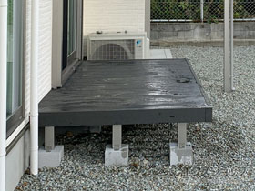 のウッドデッキ リウッドデッキ 200 施工例