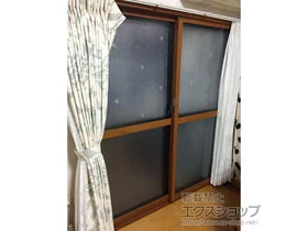 LIXIL リクシル(トステム)の内窓（二重窓・二重サッシ） インプラス ダストバリア仕様 引違い窓 2枚建 施工例