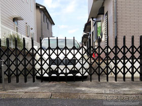 のカーゲート エアリーナII ノンキャスター 片開きタイプ 43S 施工例