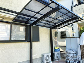 のカーポート ネスカR (ラウンドスタイル) 積雪〜20cm対応 施工例