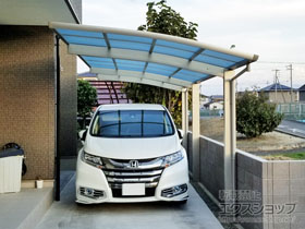 のカーポート レイナポートグラン 延長　積雪〜20cm対応 施工例