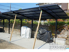 のカーポート ネスカR (ラウンドスタイル) 積雪〜20cm対応 施工例