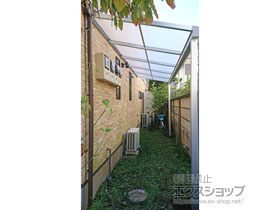 のテラス屋根 ソラリア F型 テラスタイプ 単体 積雪〜20cm対応 施工例