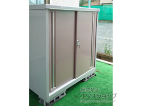 の物置・屋外倉庫 シンプリー 一般型 1320×755×1303（MJX-137C） MJX-137C-AR 施工例