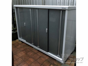 の物置・屋外倉庫 シンプリー 一般型 1940×755×1303 MJX-197C-P-PG 施工例