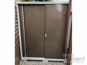 の物置・屋外倉庫 シンプリー 一般型 1740×755×1903 MJX-177EP-TB 施工例