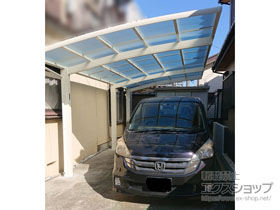 のカーポート レイナポートグラン 延長　積雪〜20cm対応 施工例