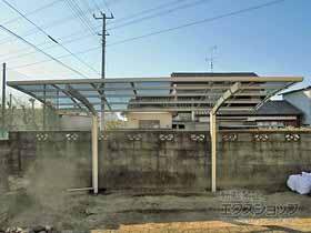 のカーポート プレシオスポート 積雪〜20cm対応 施工例