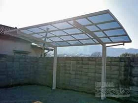 YKKAPのカーポート レイナポートグラン　積雪～20cm対応 施工例